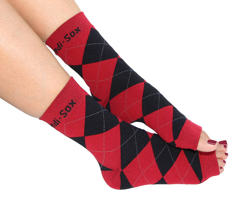 Original Pedi-Sox® - Ultra - RL Holiday Deep Red