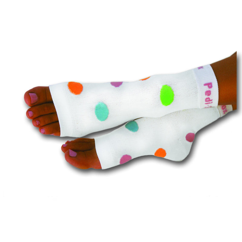 Original Pedi-Sox® - California Lite - Four Color Polka Dot