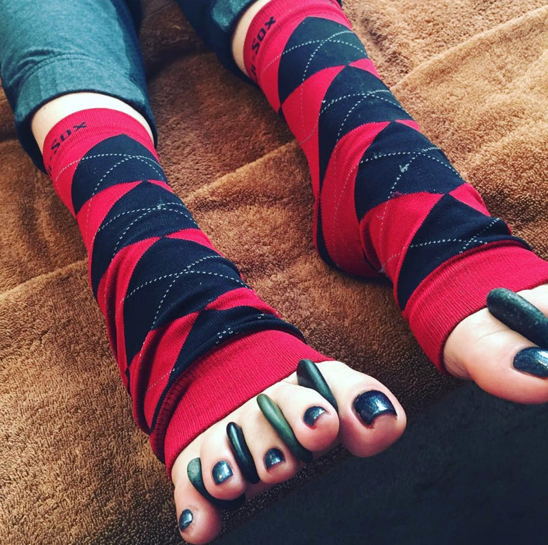Original Pedi-Sox® - Ultra - RL Holiday Deep Red