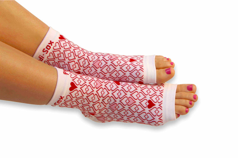 Original Pedi-Sox® - Ultra - "Hearts of Love"  ***Back by Popular Demand***
