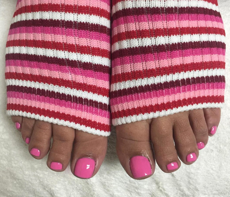 Original Pedi-Sox® - Professional - Multi-Pink Stripes
