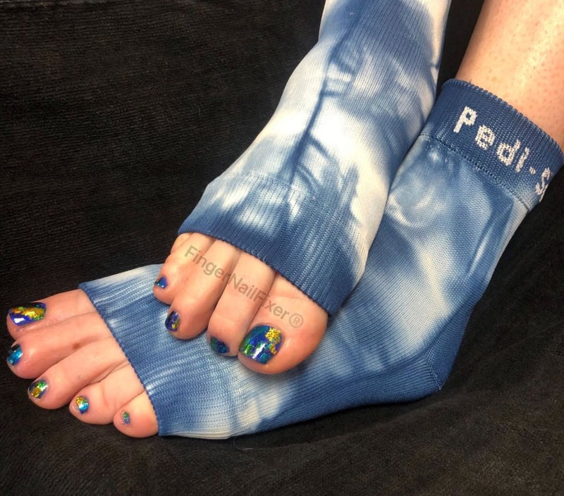 Original Pedi-Sox® - Ultra - Tye Dye Blue Dream