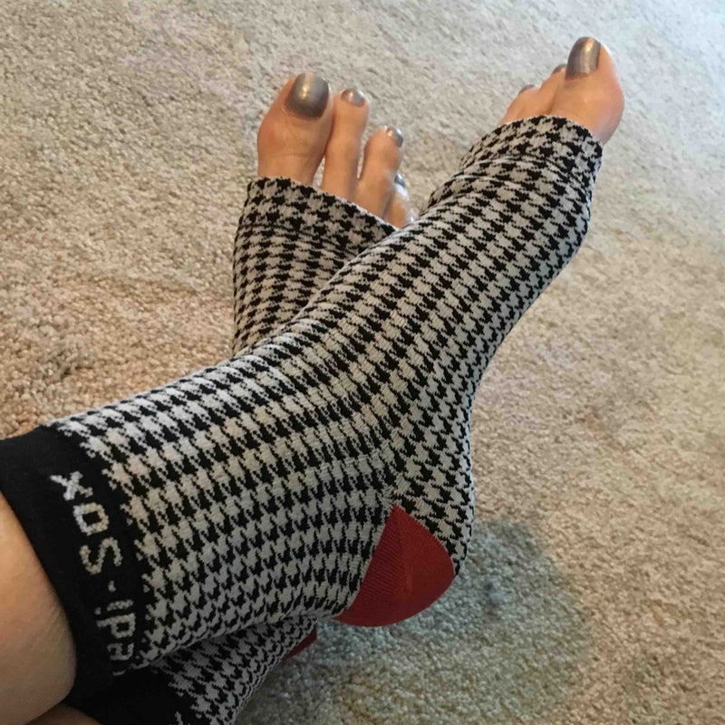 Original Pedi-Sox® - Ultra - Houndstooth Crimson Tide