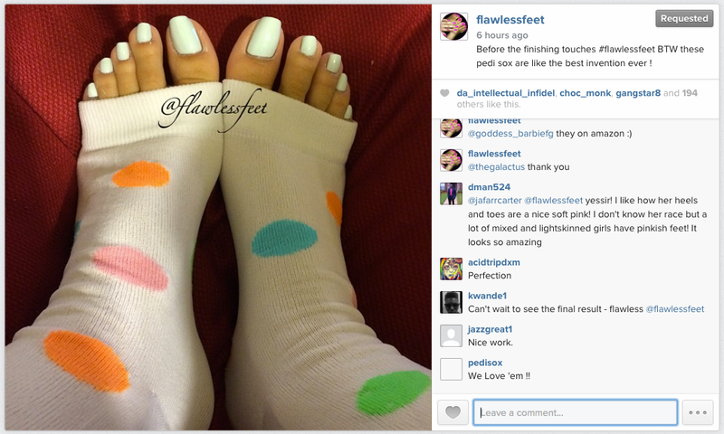 Original Pedi-Sox® - California Lite - Four Color Polka Dot