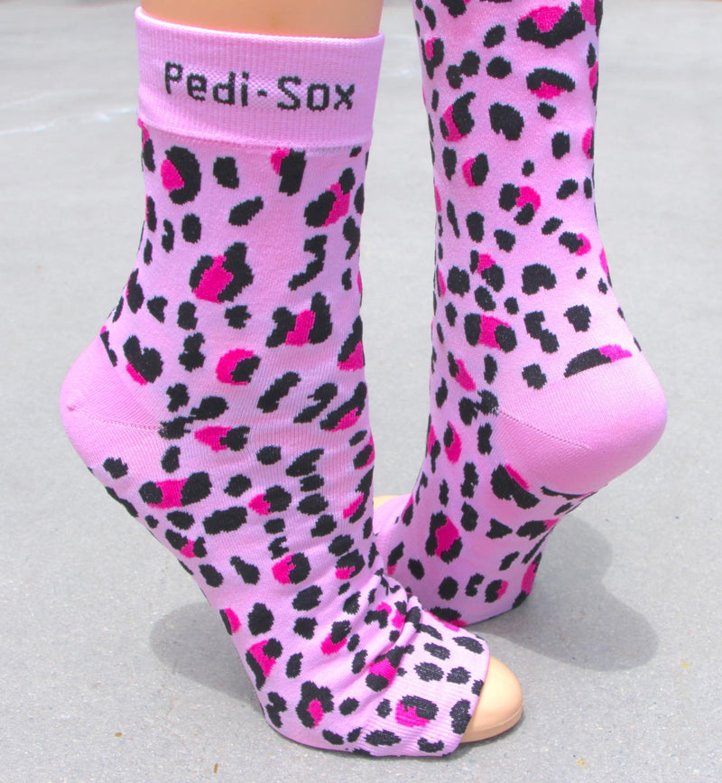 Original Pedi-Sox® - Ultra - Pretty in Pink  Leopard   ** NEW **